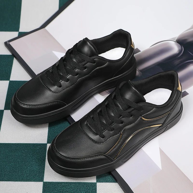 Hot Selling Women's EVA Skate Shoes Sporty Lace-Up Sneakers Easy-Matching Walking Anti-Slippery Running Shoes