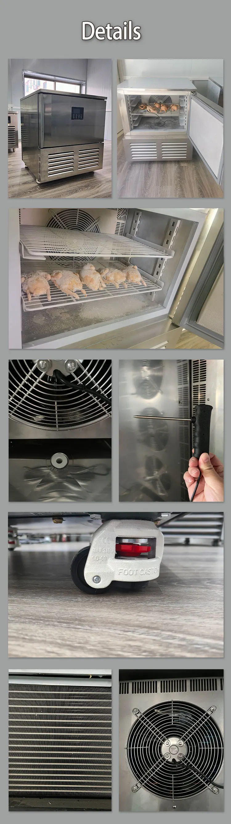 Deep Freezer, 140L, 220 V, R-404a - detail 14