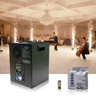 Chinese Wholesale Indoor Fireworks Firing System Prices Dmx 512 4pace Cold Fountain Spark Fireworks Machine Stage Set