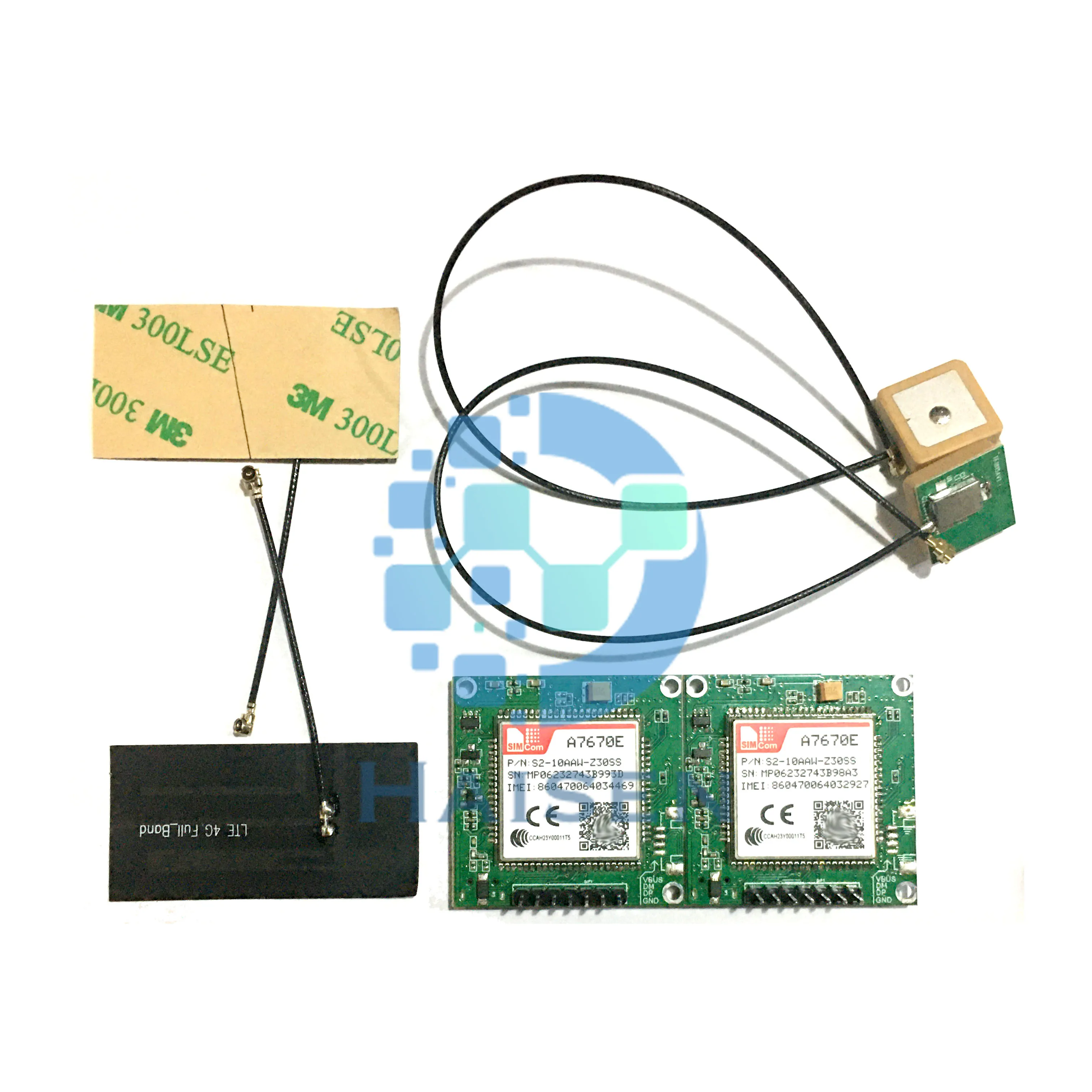 Haisen Original Lte Cat 1 4g Gps Core Board Simcom A7670e Development