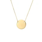 Costume Jewelry Top Quality Gold Chokers Round Disc Coin Necklace Costume Necklace Jewelry Set