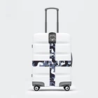 Straps Tsa Lock Luggage Custom Logo Adjustable Travel Bag Straps With TSA Lock Buckle Suitcase Luggage Belt Straps