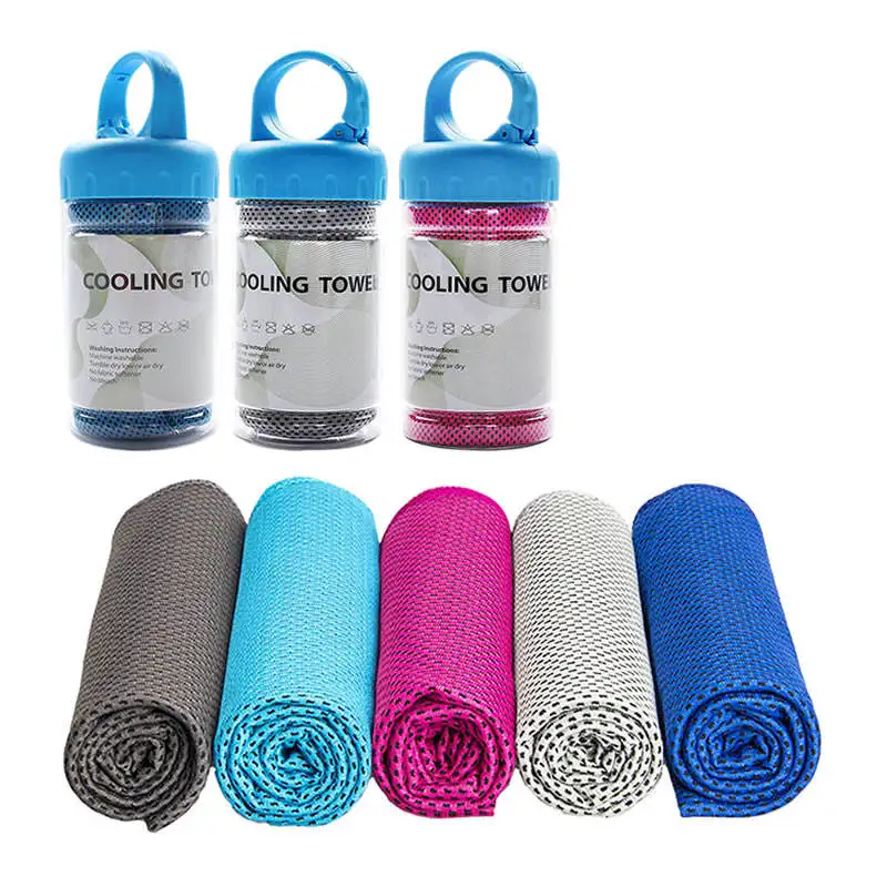 Low Price Quick Dry Instant Cool Sports Gym Sweat Absorbent Soft Custom Cooling Towel