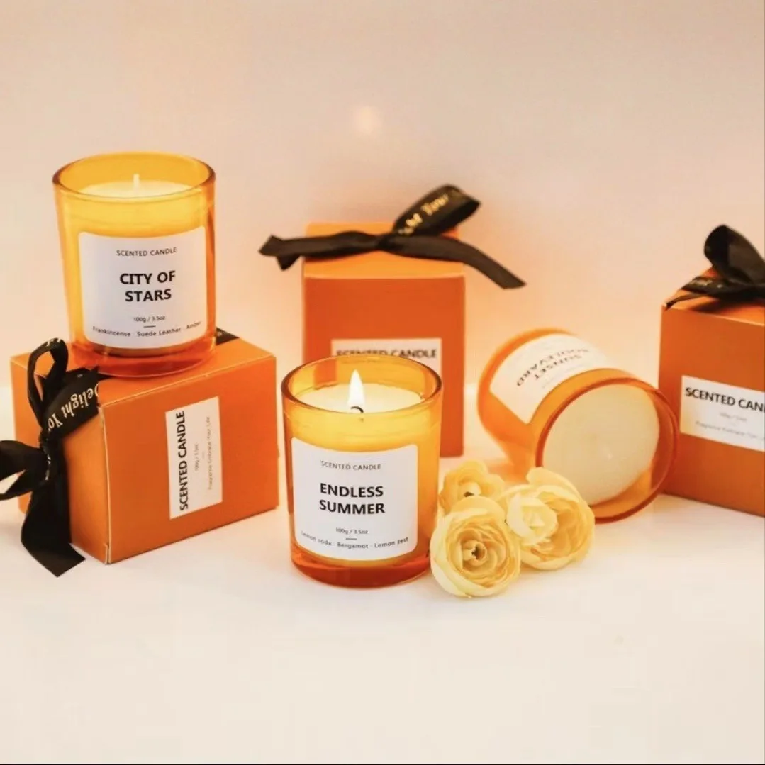 2023 New Wholesale Unique Luxury Empty Candle Jars With Lid