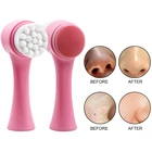 Beauty Skin Care Face Exfoliating Spa Massage Deep Pore Skin Care Beauty Tools Cleansing Facial Brush