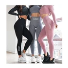 Sport Gymshark Leggings Fitness Running Sport Yoga Custom Push Up Leggings High Waisted Tiktok Leggings For Women