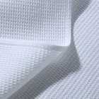 White Towel Kitchen Kitchenkitchen 100% Cotton Bright White Waffle Tea Towel Blanks Plain Kitchen Towel