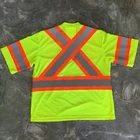 Orange Shirt High Visibility Shirt Wholesale Working Orange High Visibility Safety Reflective T Shirt