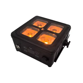 Factory Wireless Battery 6in1 LED Par Light RGBWAUV Waterproof DMX512 App Control Stage Wedding Party Concert