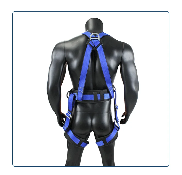 Point Fall Arrester Climbing Safety Harness Construction Working