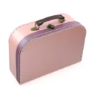 Paper Toy Paper Box Suitcase Manufacturing Customer Logo Cardboard Box Suitcase Paper Toy Stitching Box Suitcase