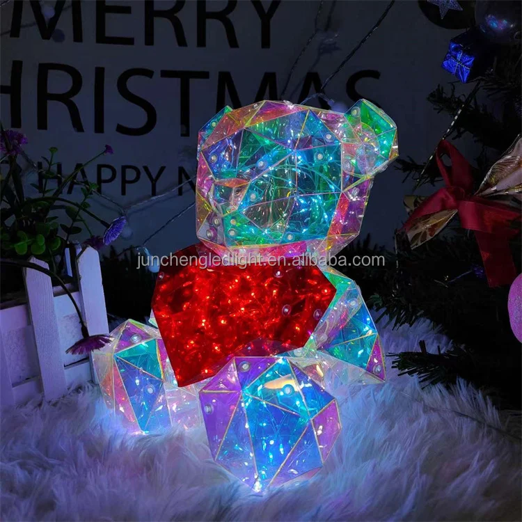 led teddy bear shape night lights