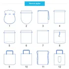 Non-woven Bags Shopping Bag Non-woven New Coming Good Quality Non-woven Bags Eco-frendly Portable Tote Shopping Bag