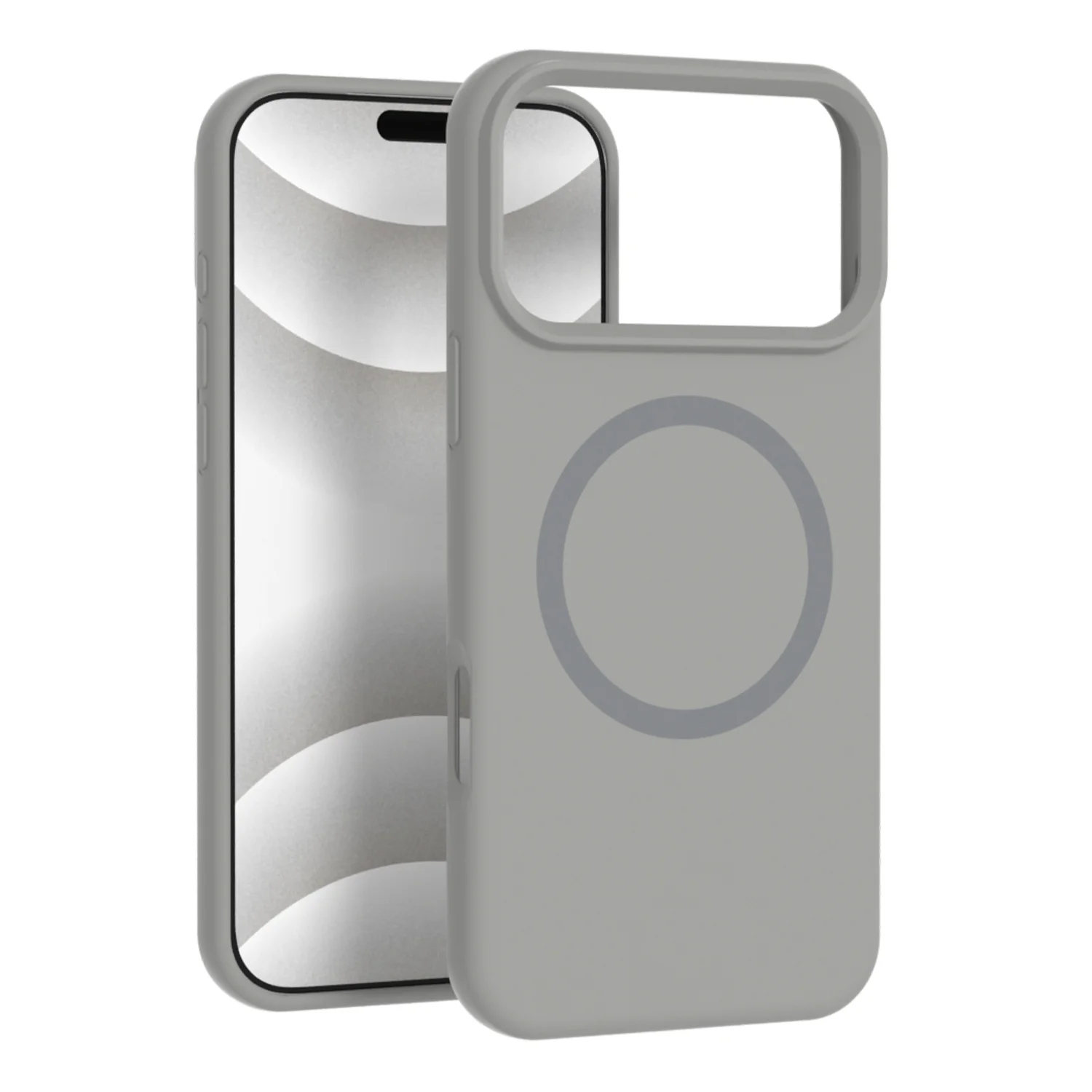 product premium magnetic liquid silicone case mobile phone case anti fingerprint shockproof for iphone 17 pro max 17 air tpu cover-6