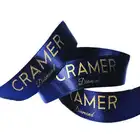 Satin Ribbon High Quality Durable Using Various Custom Printed Satin Logo Ribbon