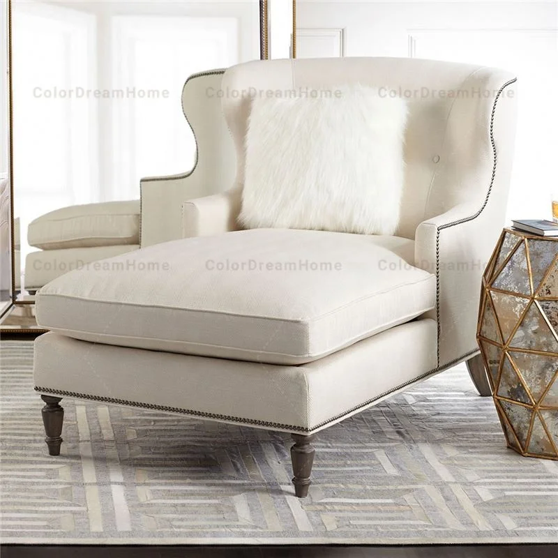 wingback chaise lounge