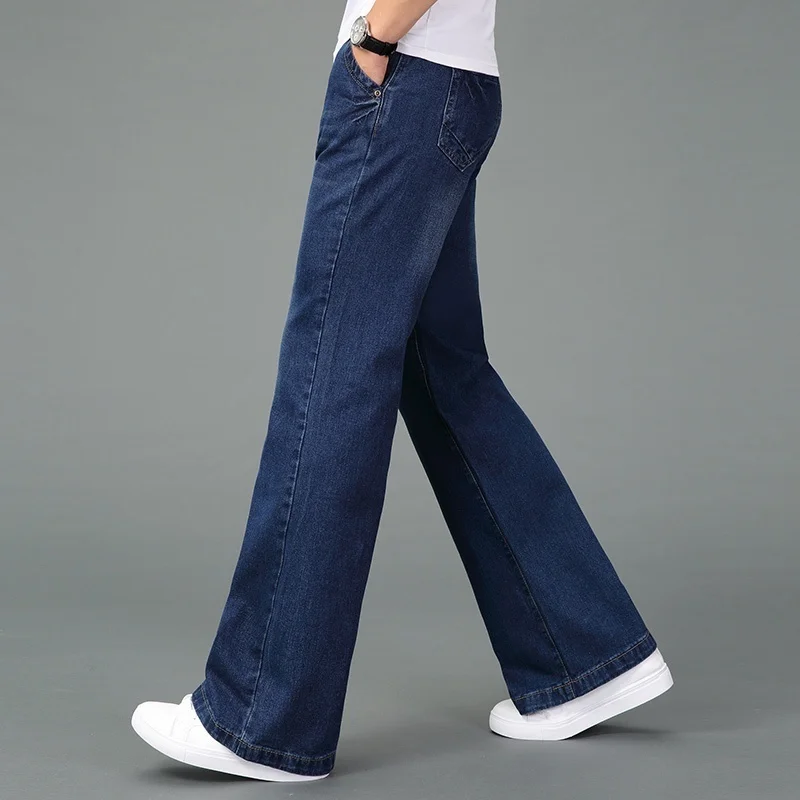 bell bottom cotton pants mens