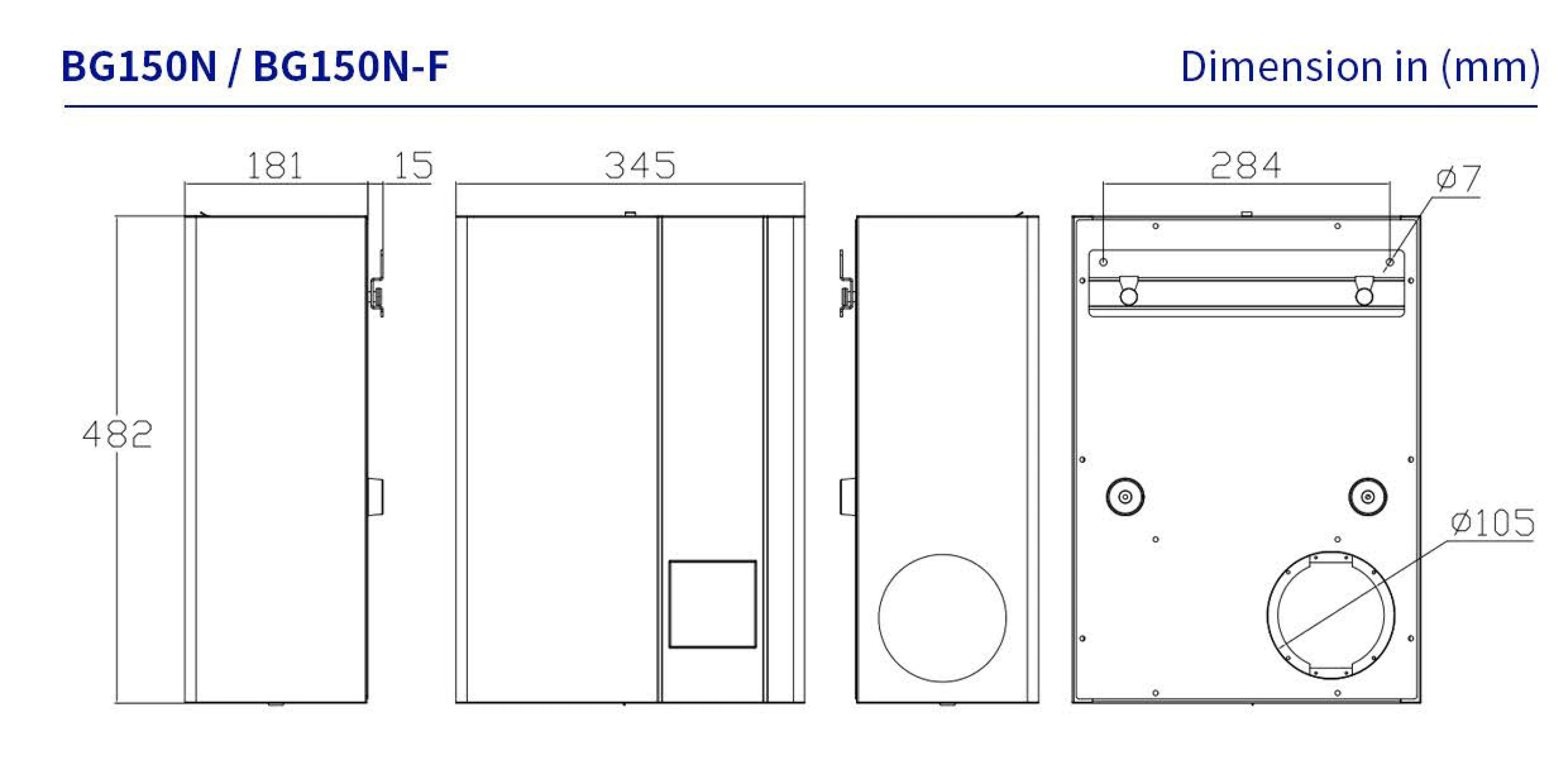 Air Purifier, E-VIPO, APP, Wall, HEPA - detail 16