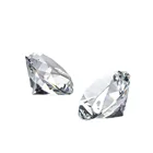 Yellow Gemstone Fancy Color Light Yellow Brilliant Rough Shape Moissanite Gemstone