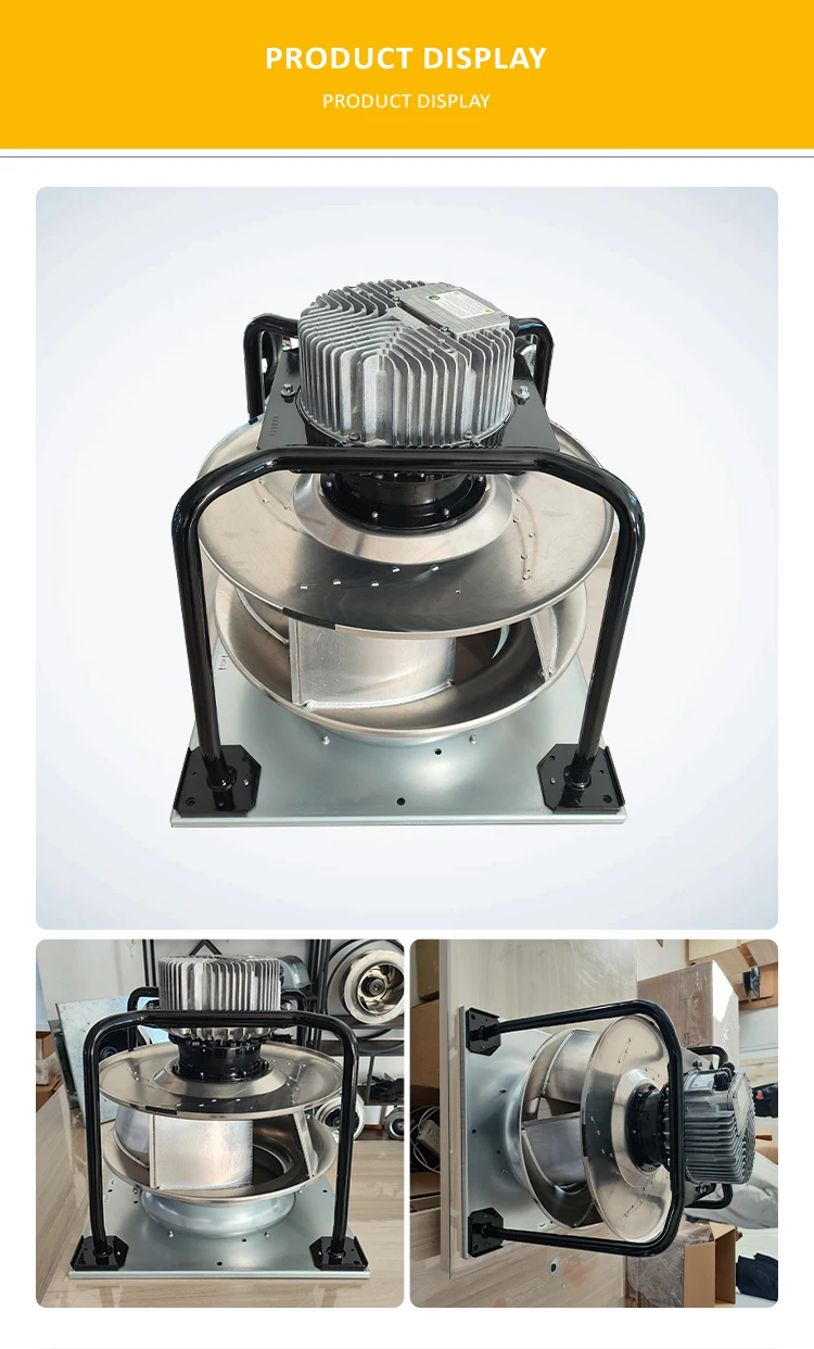 Centrifugal Fan, K3G500-PB33-01, 500mm, 1760RPM, 12000CFM - detail 4