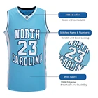 Tank Tops Michael Jordan #23 Jerseys Mesh Gym Sportswear Basketball Jerseys Embroidery Tank Tops