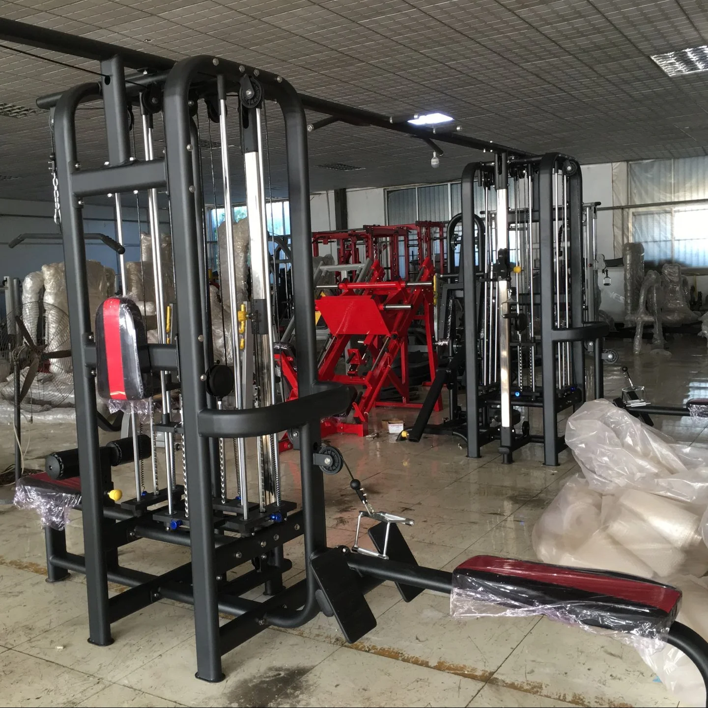 Gym Equipment Multi Functional Machine Gym Multi Jungle 8 Stations Indoor Sports Equipment XR9951