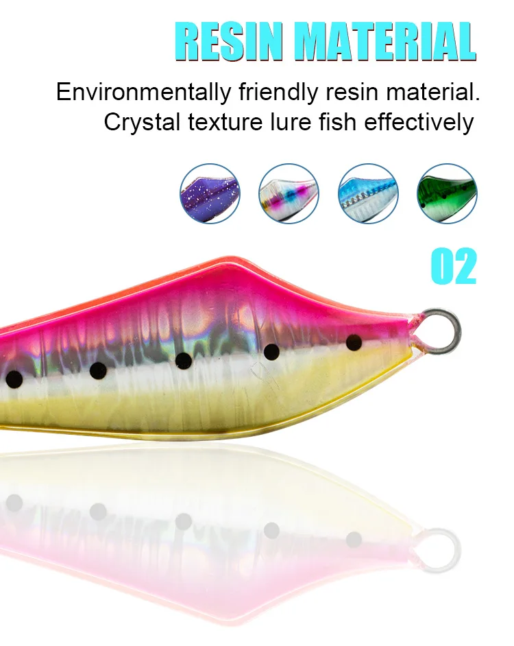 Epoxy Jigs Hard Body G Mm Oem Artificial Epixy Resin Lure Sinking