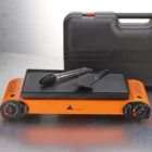 Household Double Stove Card Type Stove Set Outdoor Barbecue Camping Portable Gas Stove