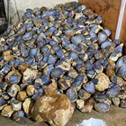 Factory Wholesale Raw Chalcedony Rough Stone Turkish Chalcedony Blue Agate Gemstone In Bulk Quantity