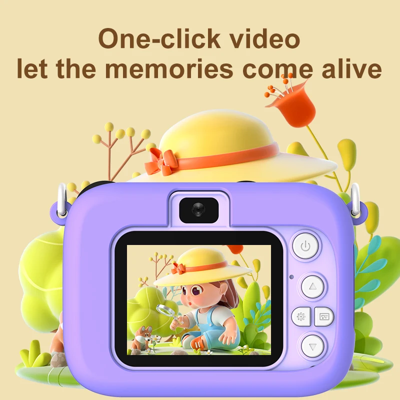 cartoon rabbit printing camera child video camera kids smart video camera toy