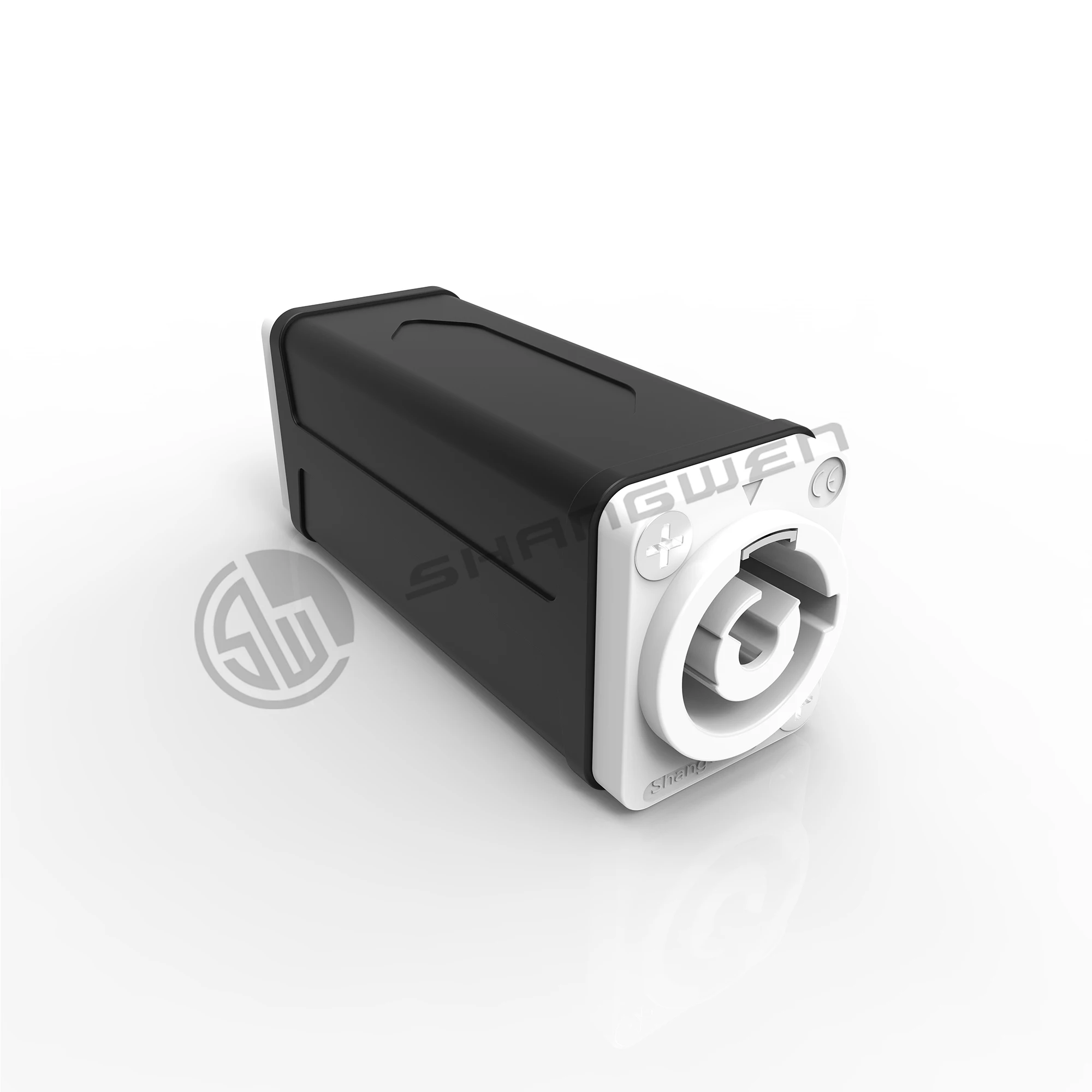 Customized China Indoor Locking 3 Pole Male Powercon Connector for Cable Wire