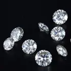 Gem Mossanite Raw Gem Round GH Color VVS 3mm-15mm CRA Certificate Natural Loose Diamond Mossanite