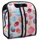 Gourmet The Fine Quality Gourmet Getaway Soft Neoprene Lunch Tote Bag - Lightweight Insulated And Reusable
