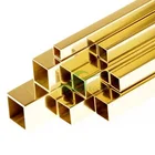Steel Pipe Ss 316 Pipe Stailine Steel Pipe Gold Ss Square Pipe Gold Stainless Steel Tube 304 316 201 6K 8K