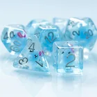 Udixi Rpg Dnd Sex Dice Set For Game Polyhedral Resin Animal Dice For Board Or Card Games