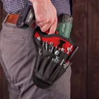 Holster Tool Bag Waist Belt Bag ISO9001 Supplier Heavy Duty OEM Premium Belt Attachment Drill Holster Waist Tool Bag