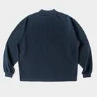 T Blank T Shirt 320 Grams Heavyweight T-shirt Mock Neck Long Sleeve T-shirts Oversized Custom T-shirt Men