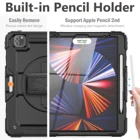 Ipad Full Cover Heavy Duty Defender Shockproof Rugged Stand Tablet Case For Ipad Pro 12.9 Inches