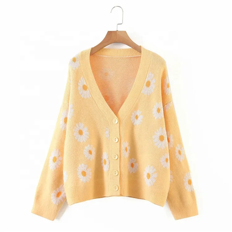 Women's Classic Long Sleeve Knit Cardigan Sweaters Casual Open Front Button Down Cardigan S-3XL