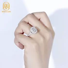Engagement Ring AAA Gems My Best Love 18K 14K Wedding Band Engagement Ring Solitaire Moissanite Ring
