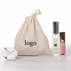 Bag Jewelry Bags Natural Cotton Linen Bag Customized With Logo Gift Bag Jewelry Packaging Drawstring Custom Bags