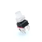 Trade Button Push Button Switch Led Trade Assurance Manufacturer R591B Round Transparent Led Mini Push Button Switch