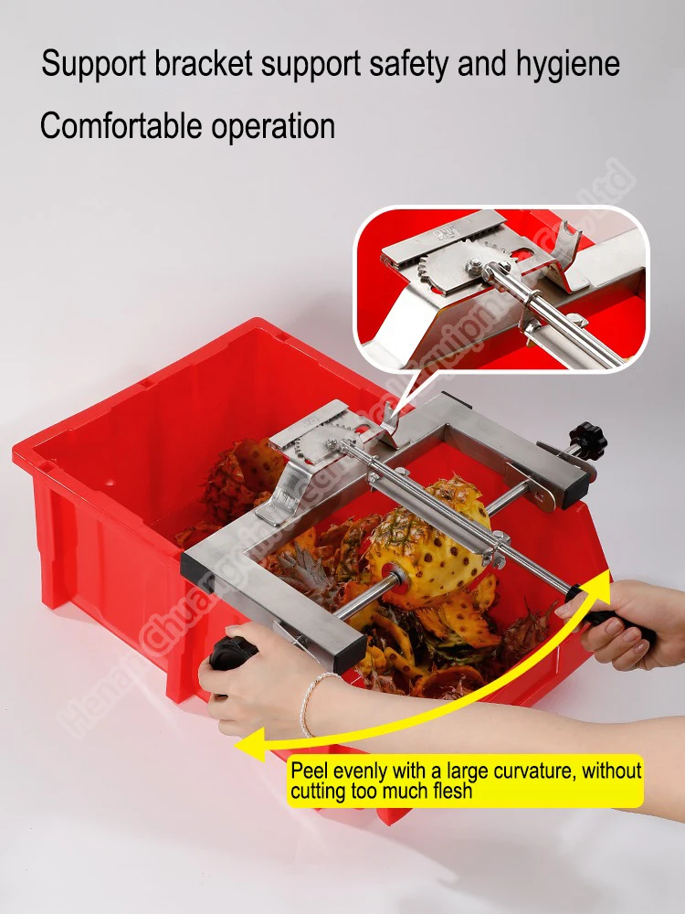 Manual Pineapple Core Peeling And Coring Machine Manual Pineapple