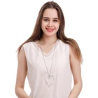 Snake Personalized Custom Snake Chain Shiny Silver Scratched Finish Alloy Heart Pendant Necklace For Women
