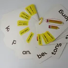 Cards Flash Card Eco-Friendly Design Custom Learning Cards Alphabet Flash Card Printing Word Flashcard For Children