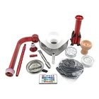 Shisha Set 2021 New Factory Direct Sale Metal Base Fashion Luxury Rocket Shape Shisha Hookah Set