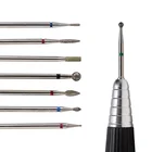Colored pointy nail extension tips remover nail drill bits