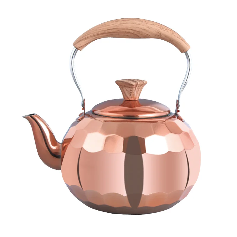 P23020222 Promotion products teapot stainless steel tea kettle samovar with bakelite handle