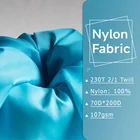 230T 2/1 Twill 70Dx200D Jacket Wholesale 100% Nylon Fabric For Windbreaker