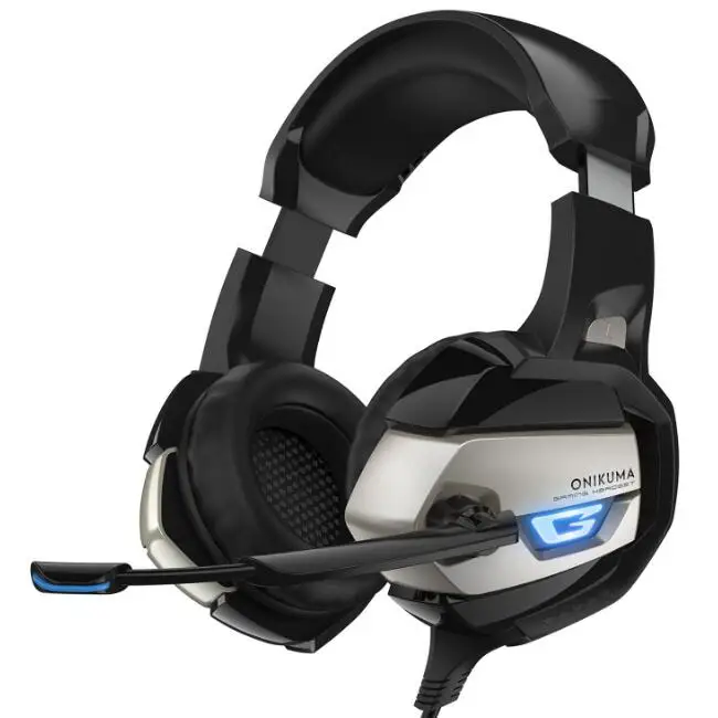 Multifunctional Onikuma K5 50mm Gamer Headphone For Ps4,Pc,Xbox,Switch  Lite,Mobile With Led - Buy Gaming Headset,Onikuma K5,Sirukumab Product on  Alibaba.com